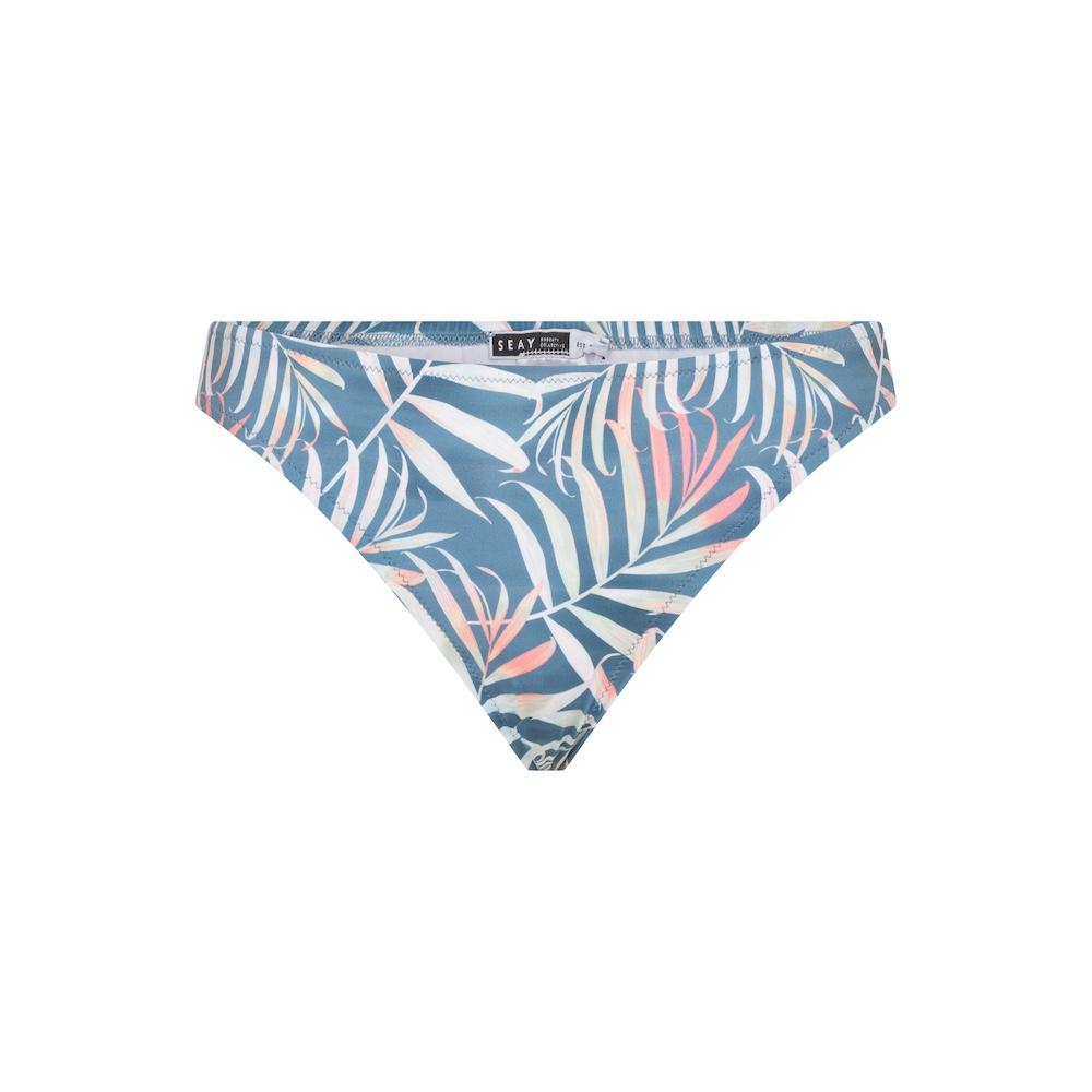 Seay / Slip Bikini Blu Bamboo Nuova