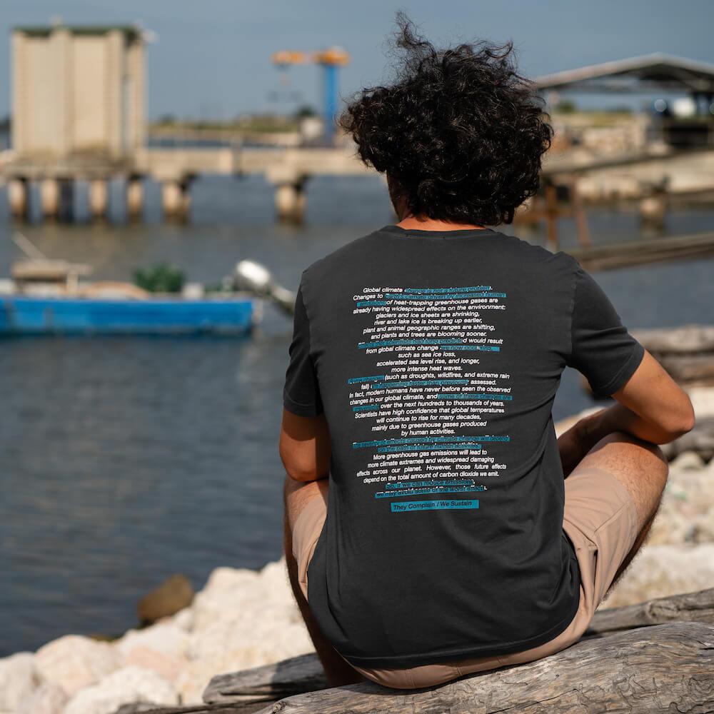 Seay / T-Shirt Nera Ikaika Promozione