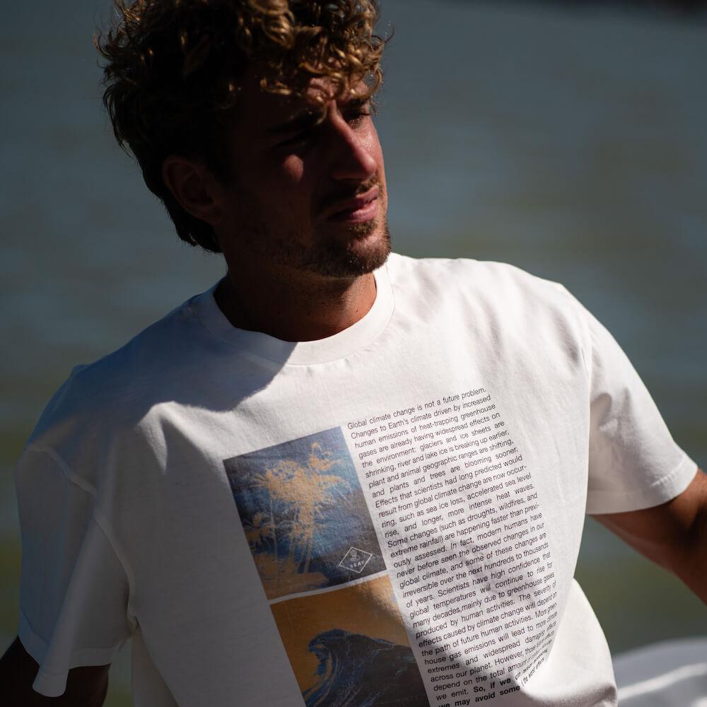 Seay / T-Shirt Bianco Naturale Ikaika Pezzi Unici