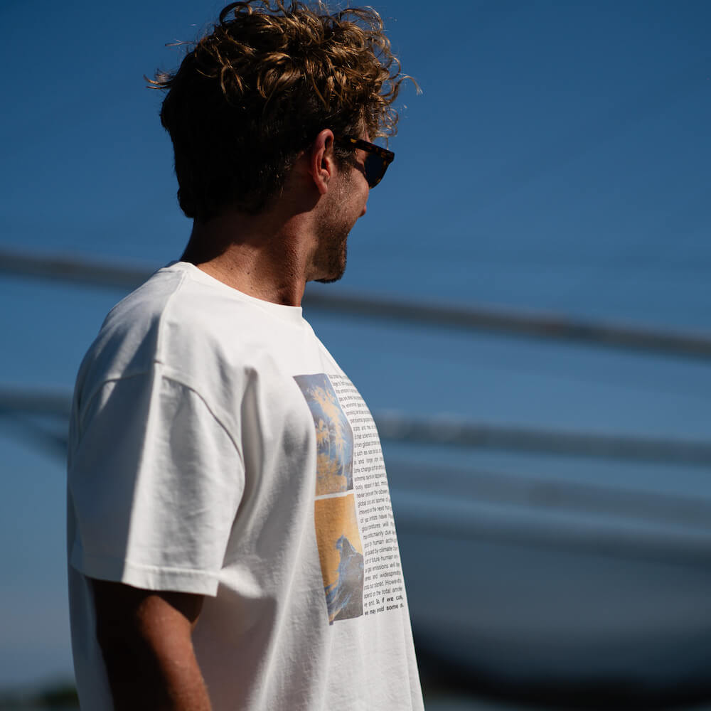 Seay / T-Shirt Bianco Naturale Ikaika Pezzi Unici