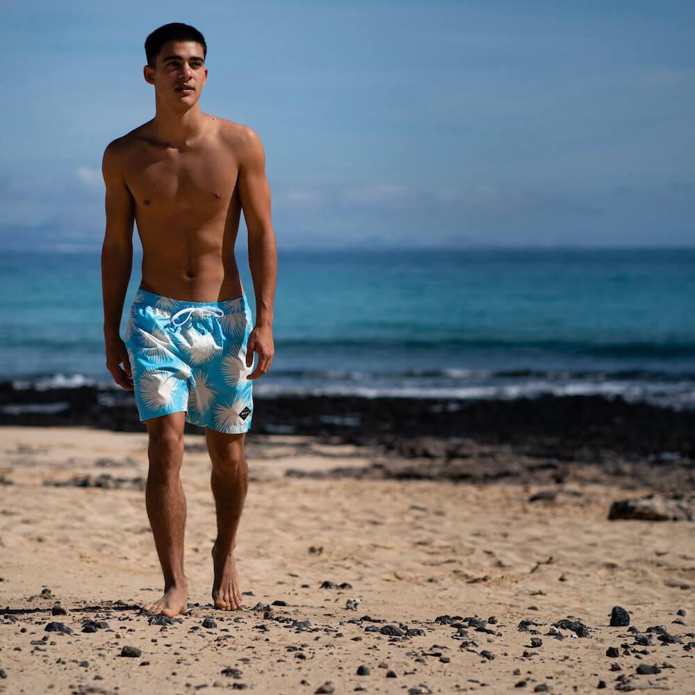 Seay / Swim Boxer Medio Azzurro Soffioni Outlet