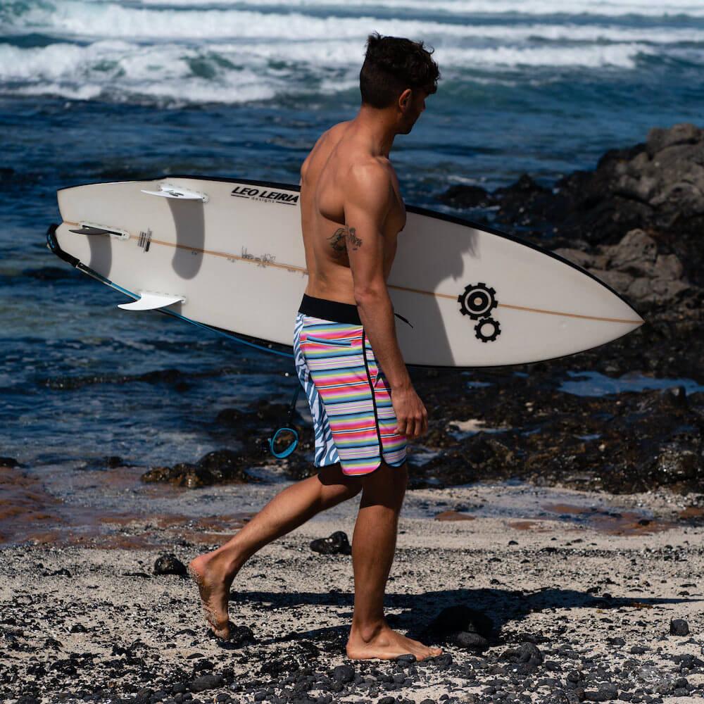Seay / Boardshort Zebra & Strisce Alapai I Più Venduti