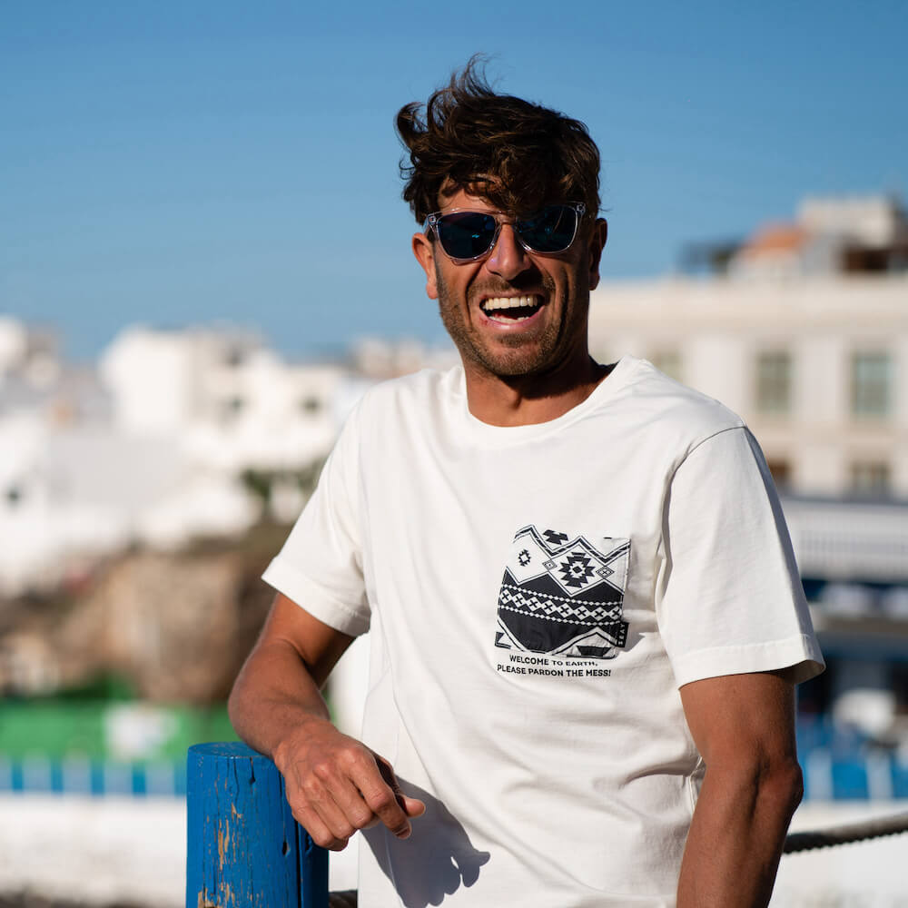 Seay / T-Shirt Bianco Naturale Kaleo Unisex Italia