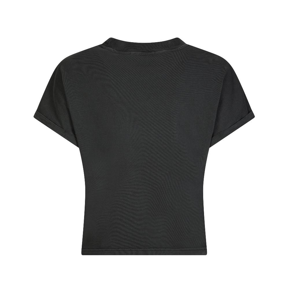 Seay / Crop T-Shirt Nera Kanoa I Più Venduti