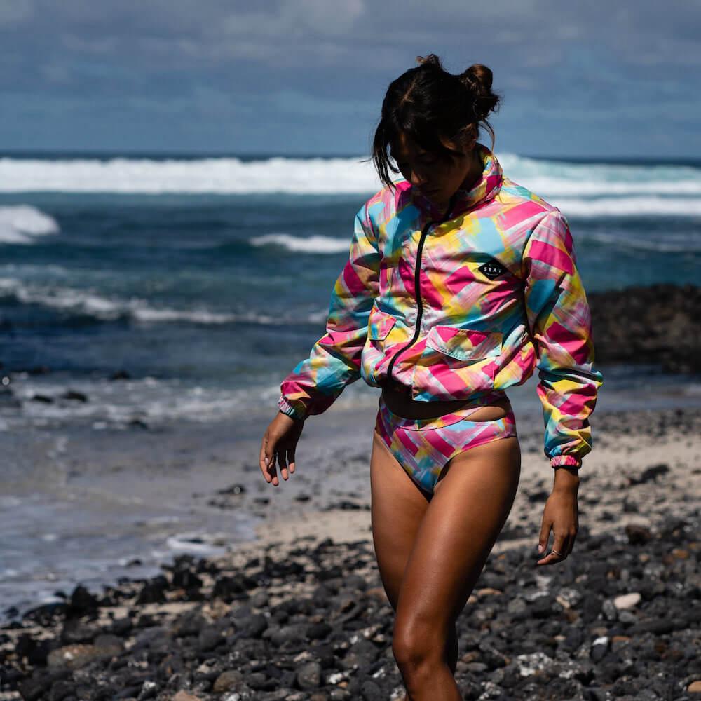 Seay / Windbreaker Fucsia Blu Bali Fino Al -60%