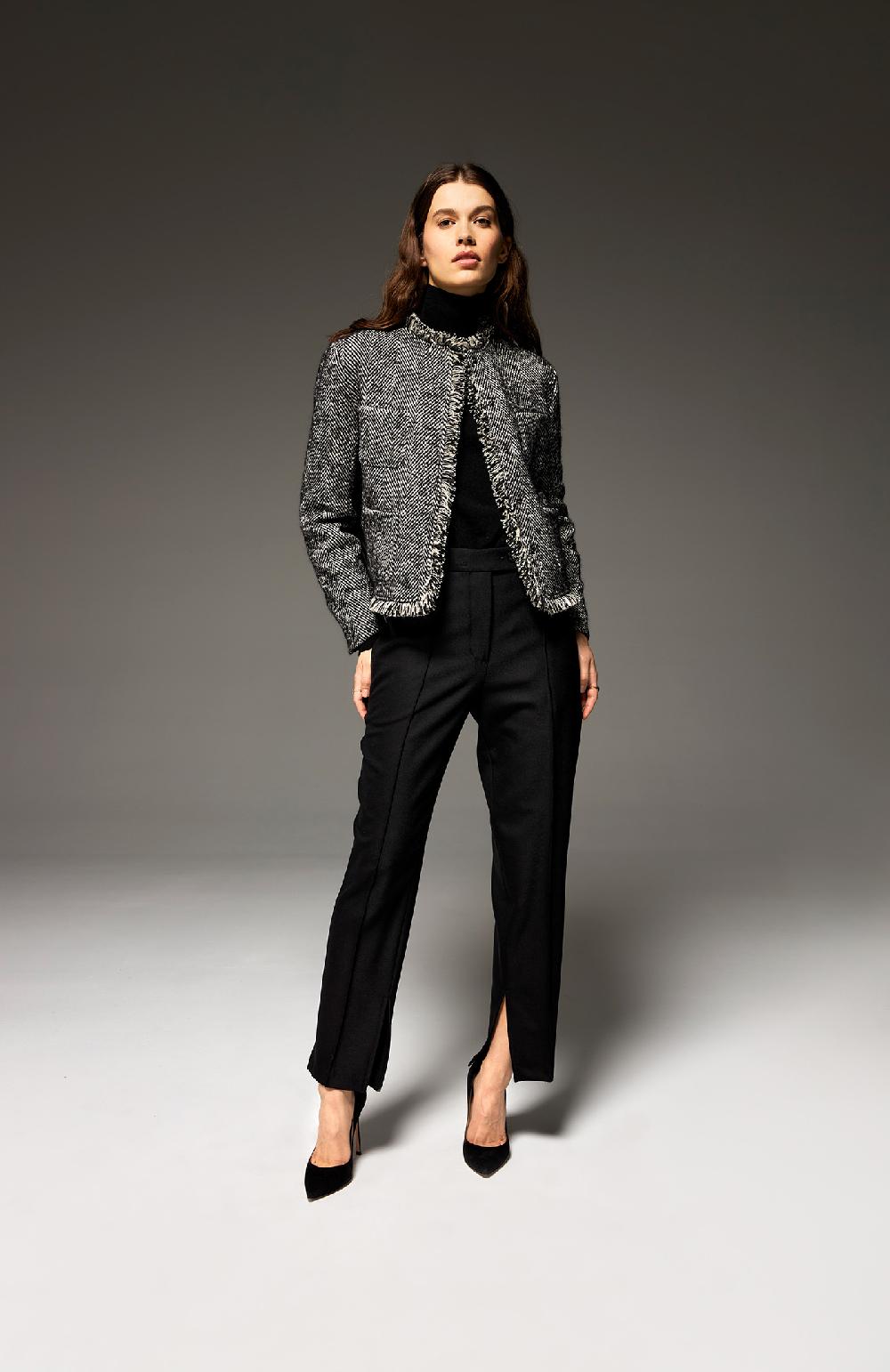 Seventy Giacchina corta in misto lana nylon imbottito sul retro e sottomanica - Col. Nero Offerte