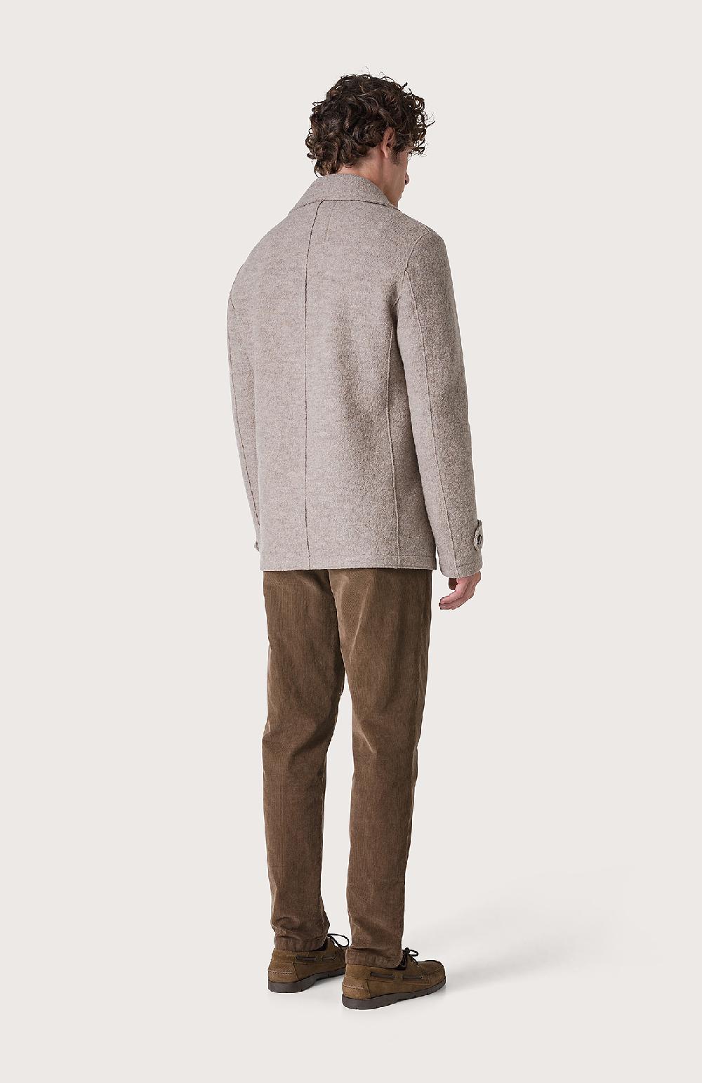 Seventy Cappotto semifoderato con alamari - Col. Marrone Sconto
