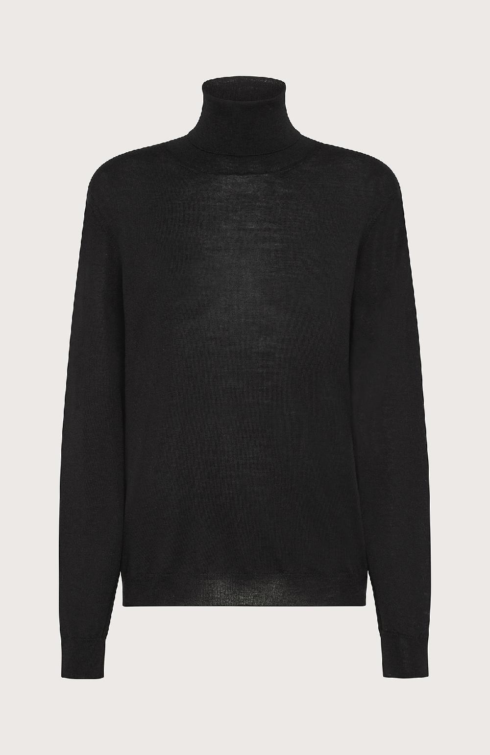 Seventy Dolcevita in lana merinos - Col. Nero Saldi Di Fabbrica