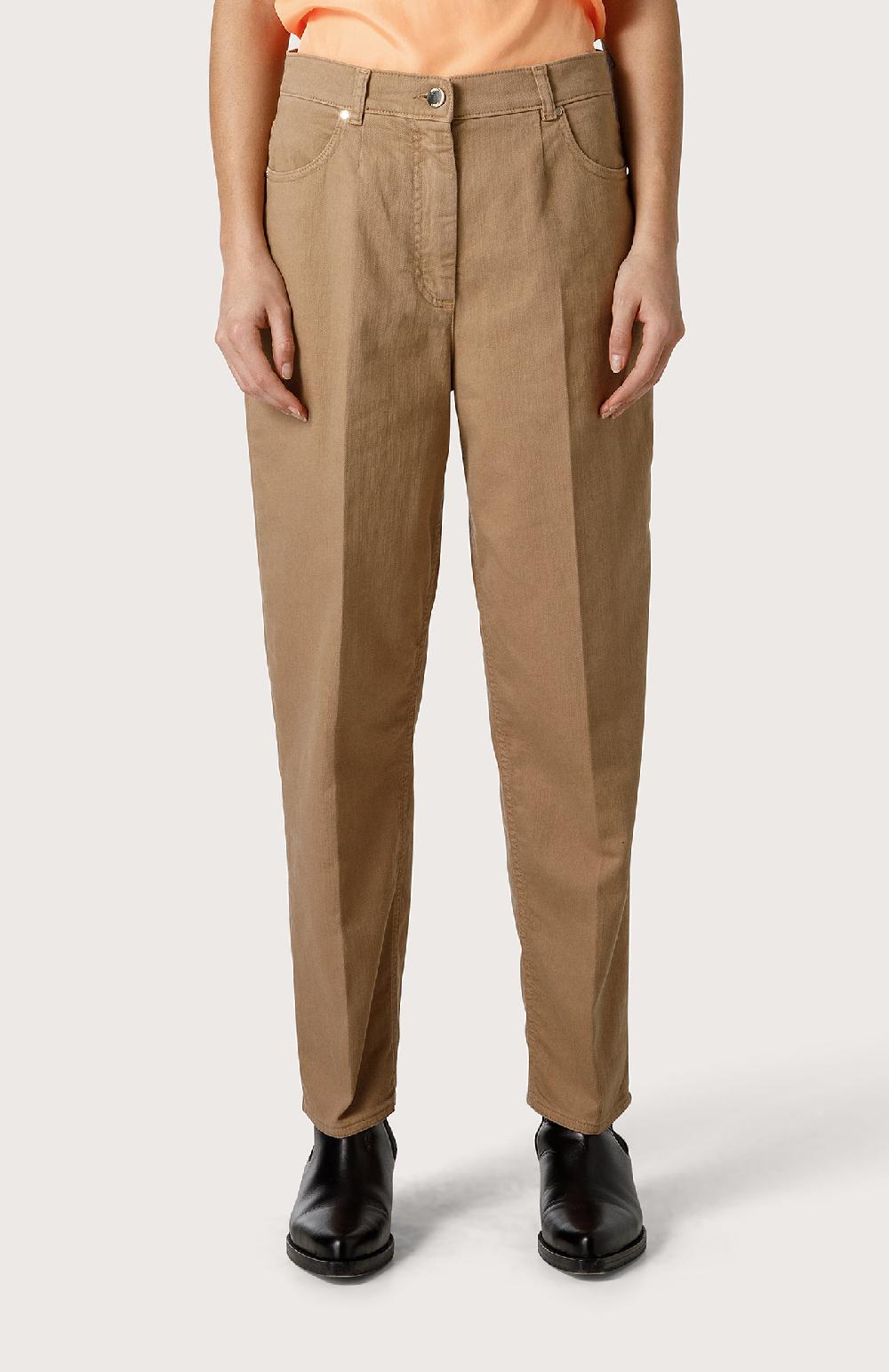 Seventy Pantalone in cotone stretch - Col. Neutro Negozio