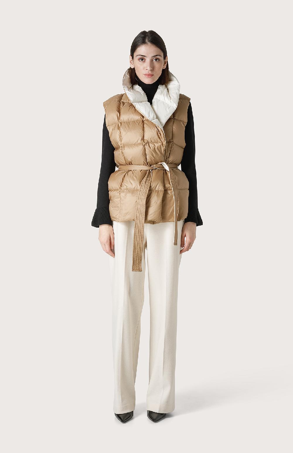 Seventy Gilet reversibile con collo sciallato - Col. Neutro In Saldo