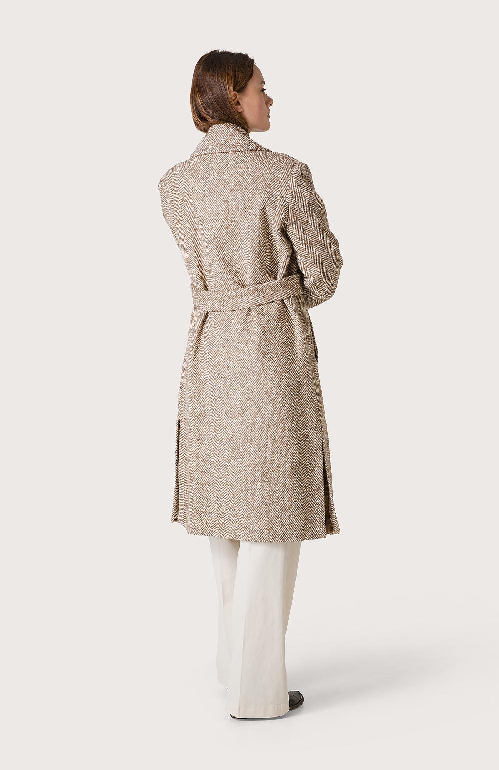 Seventy Cappotto stile vestaglia - Col. Neutro Nuova