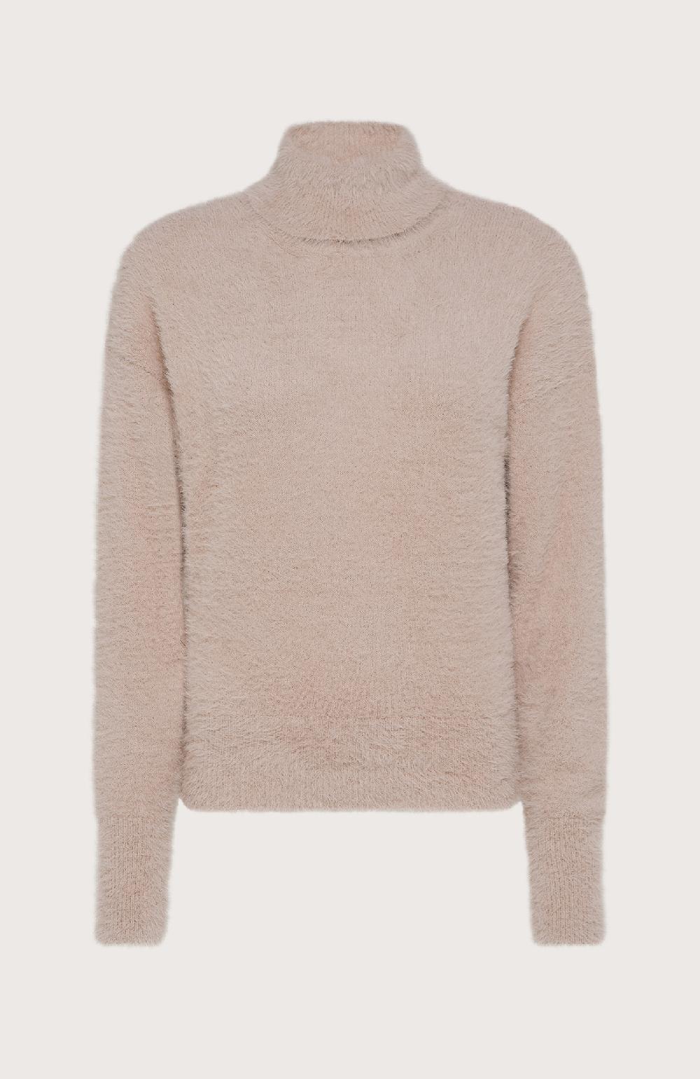 Seventy Maglia dolcevita effetto furry - Col. Rosa Moda