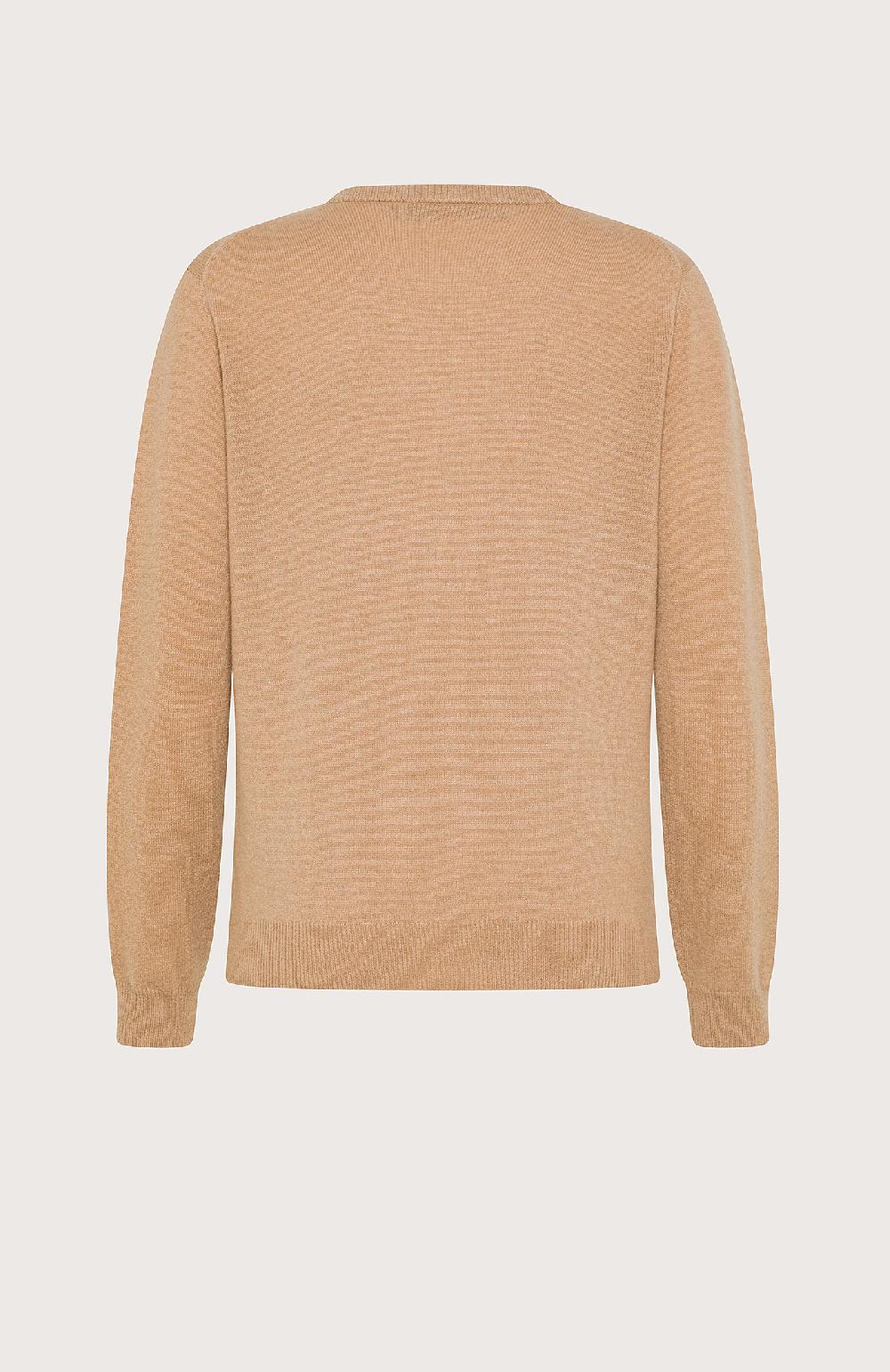 Seventy Maglione girocollo in puro cashmere - Col. Neutro Hotsell