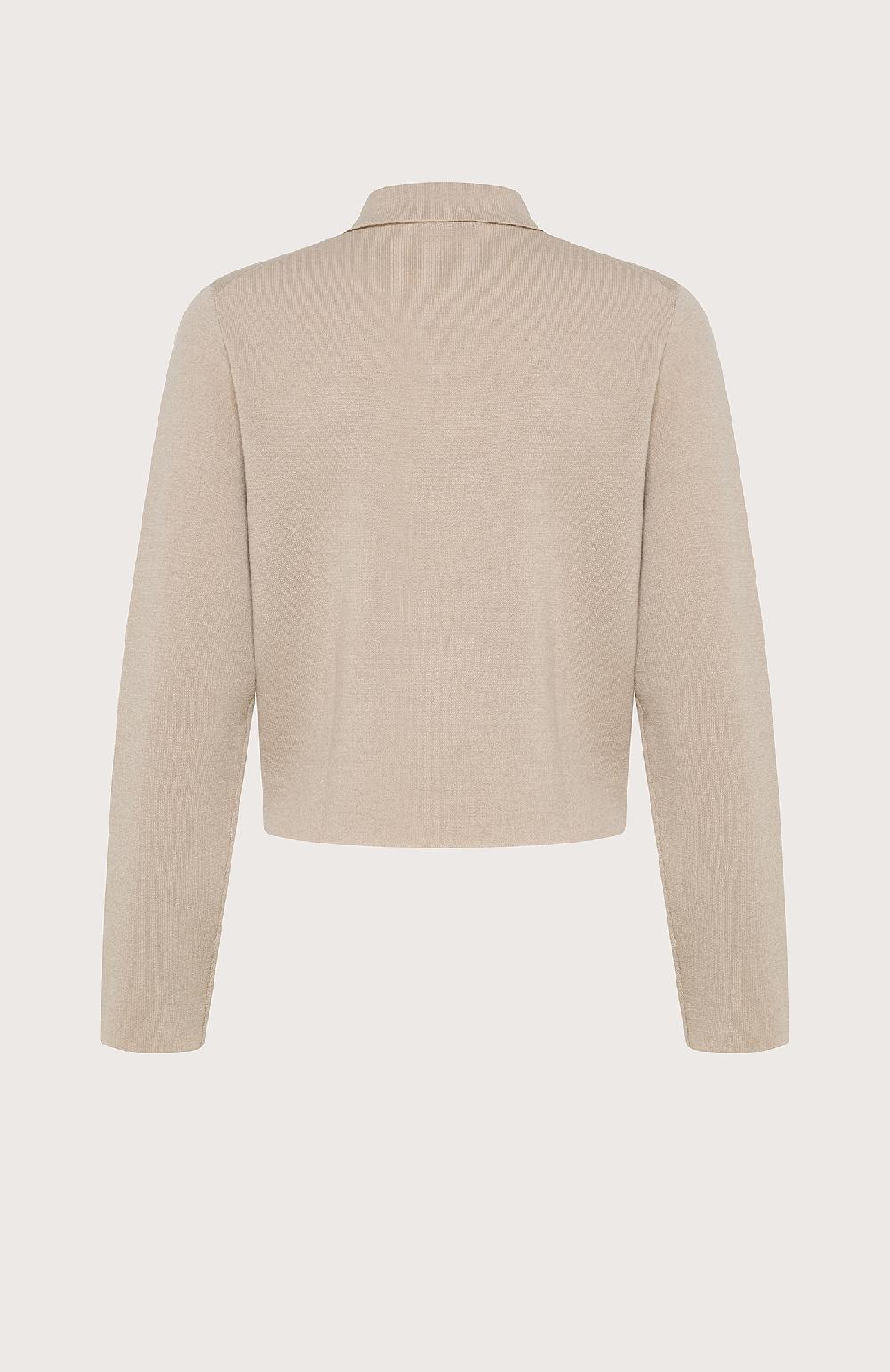 Seventy Maglioncino con colletto e zip - Col. Neutro Moda