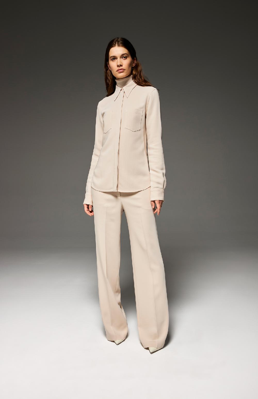 Seventy Maglione in viscosa stretch a collo alto - Col. Grigio Qualità Garantita