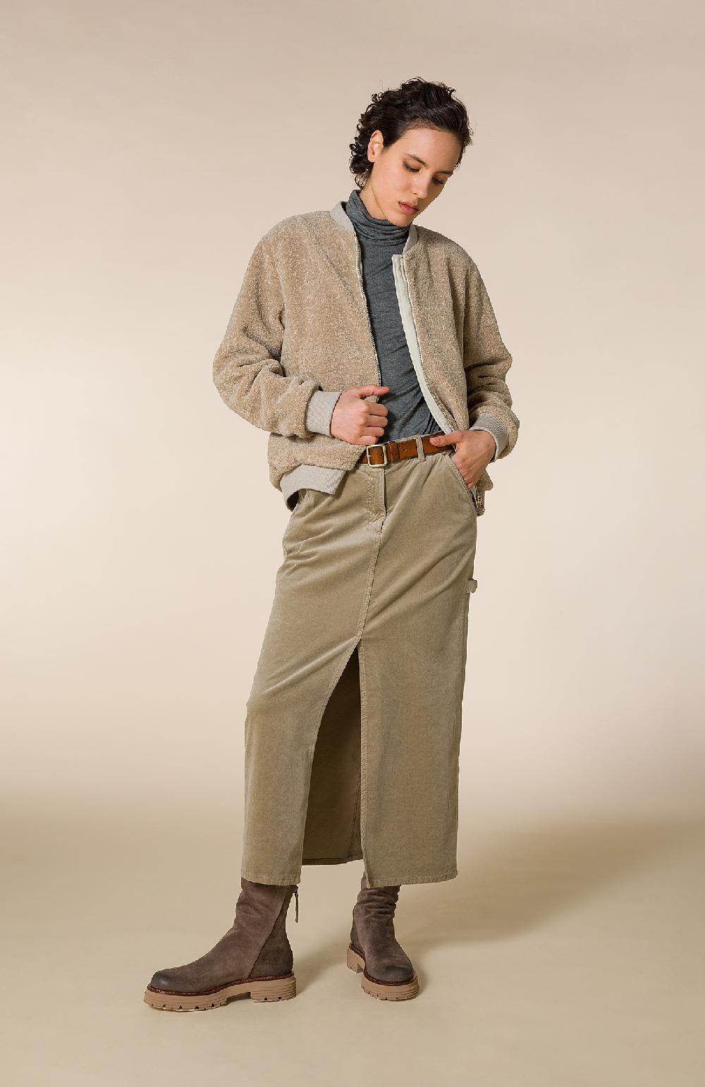 Seventy Gonna lunga in denim washed - Col. Neutro Economico