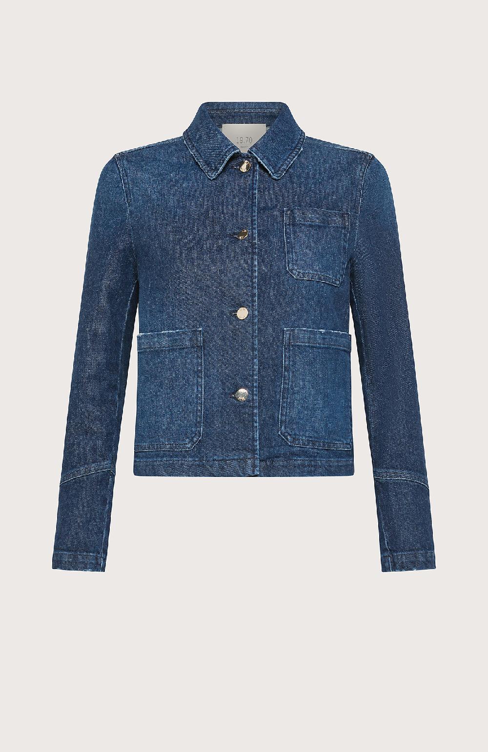 Seventy Giacca in denim con tre tasche - Col. Blu Outlet