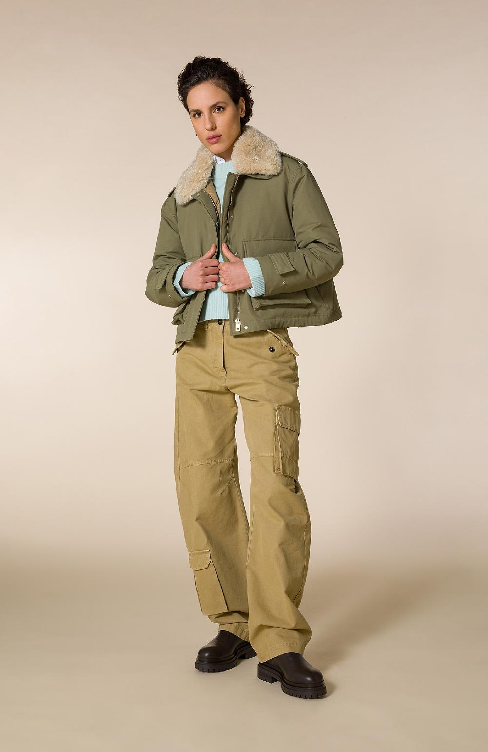 Seventy Maglioncino girocollo in 100% lana - Col. Verde Hotsell