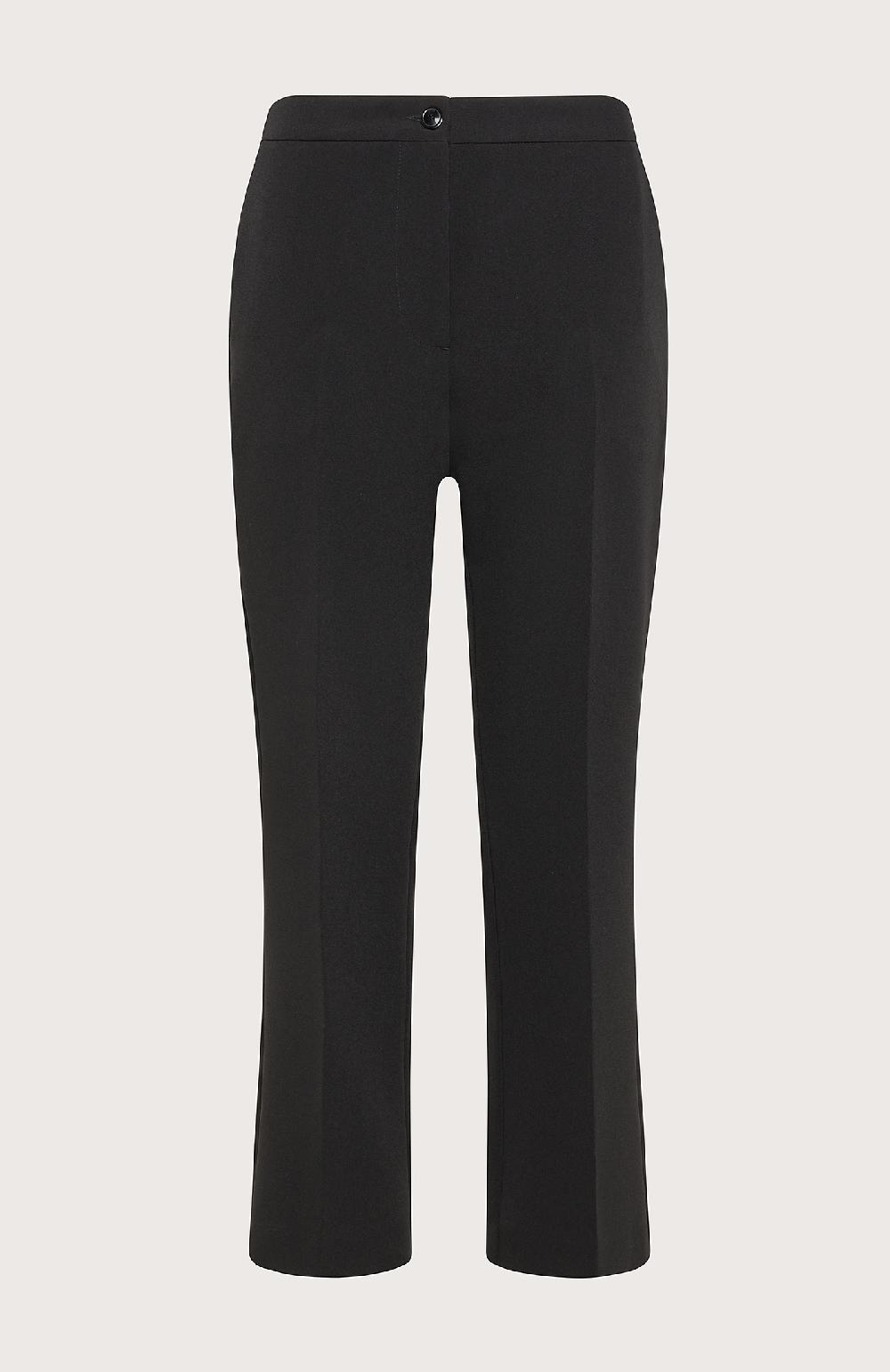 Seventy Pantalone zampetta in tecnico bielastic. - Col. Nero Negozio