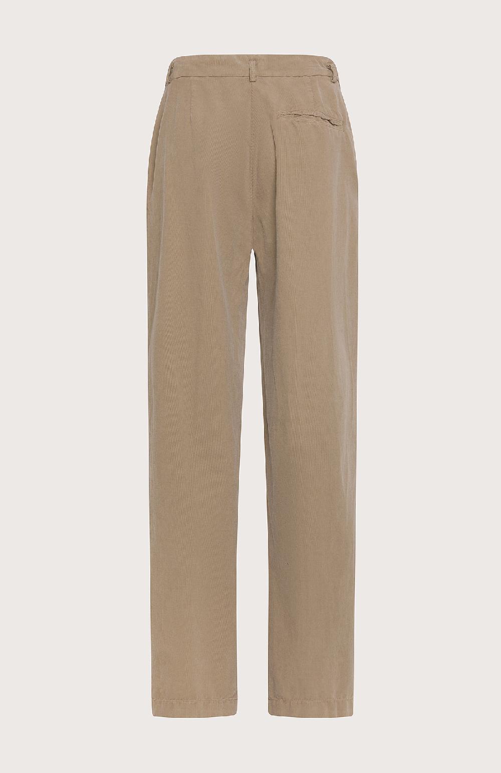 Seventy Pantalone a vita alta in velluto - Col. Neutro Qualità Garantita