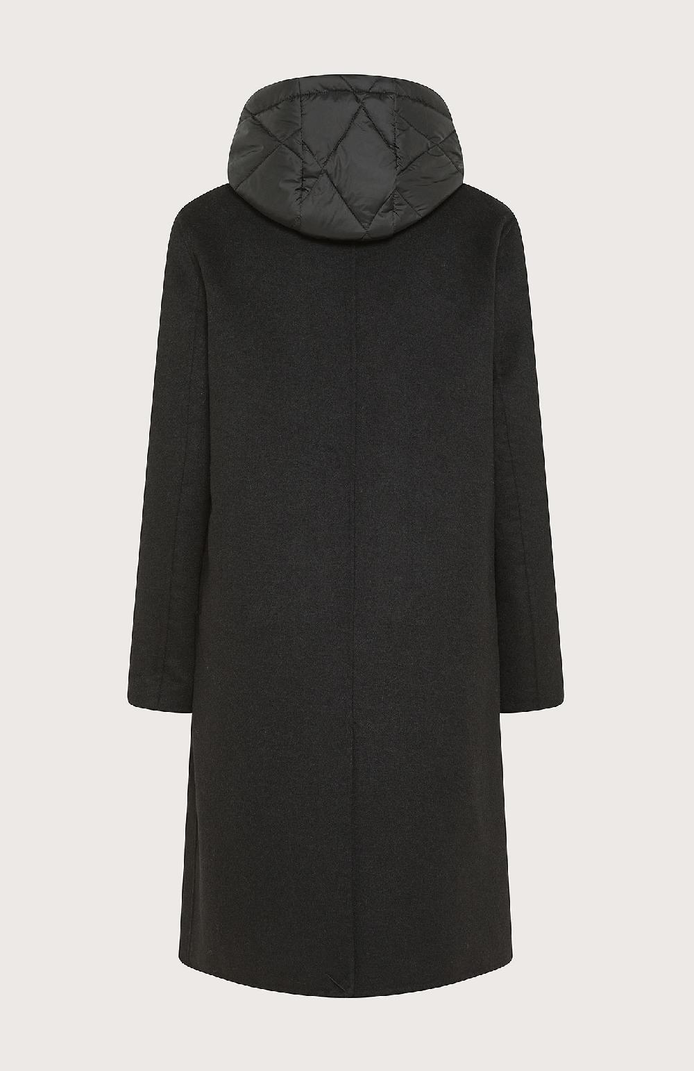 Seventy Cappotto doppiopetto in panno double con gilet staccabile - Col. Nero Acquista Ora