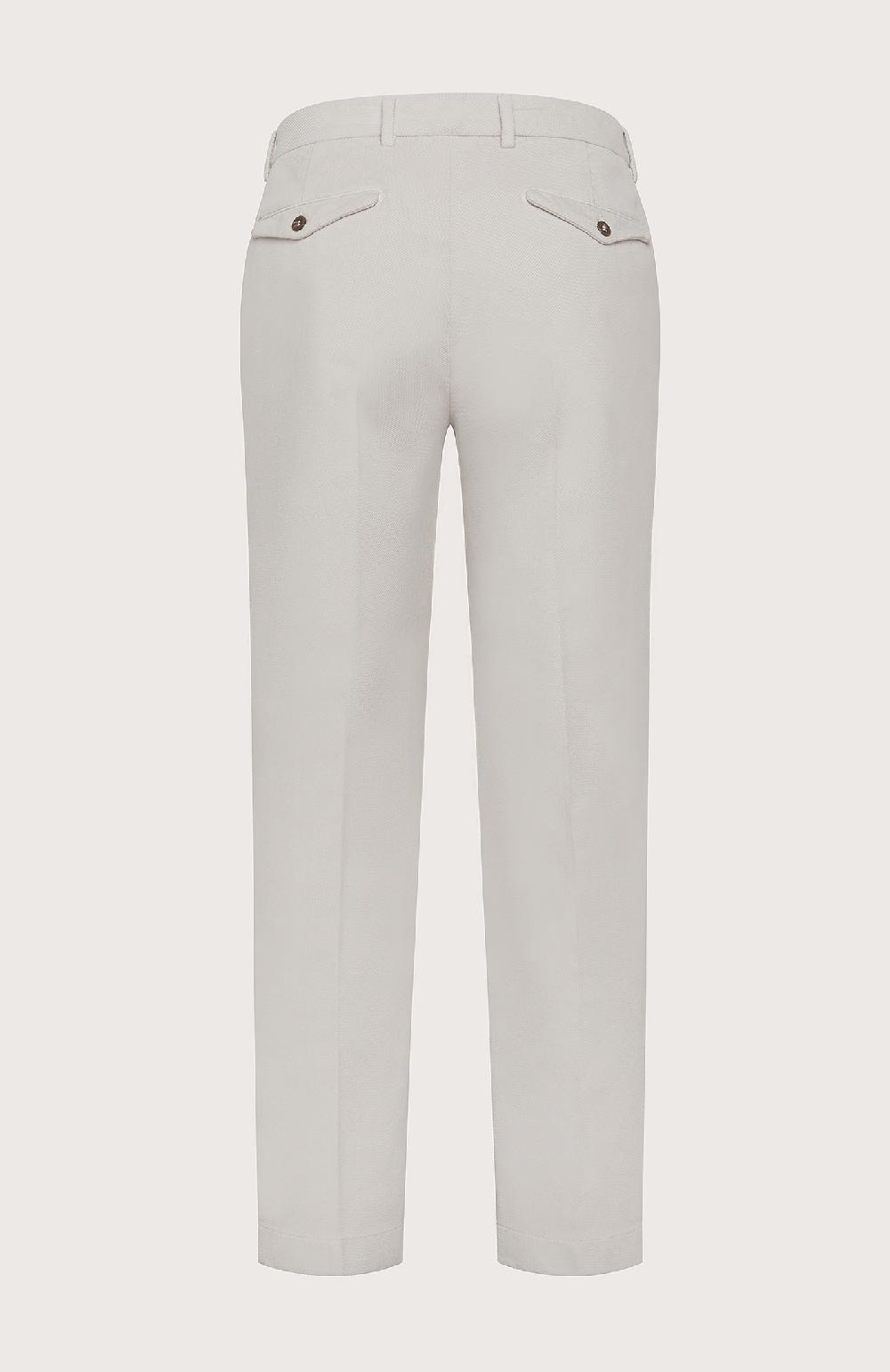 Seventy Pantalone chino realizzato in diagonale slegato stretch - Col. Neutro Prezzo Ridotto