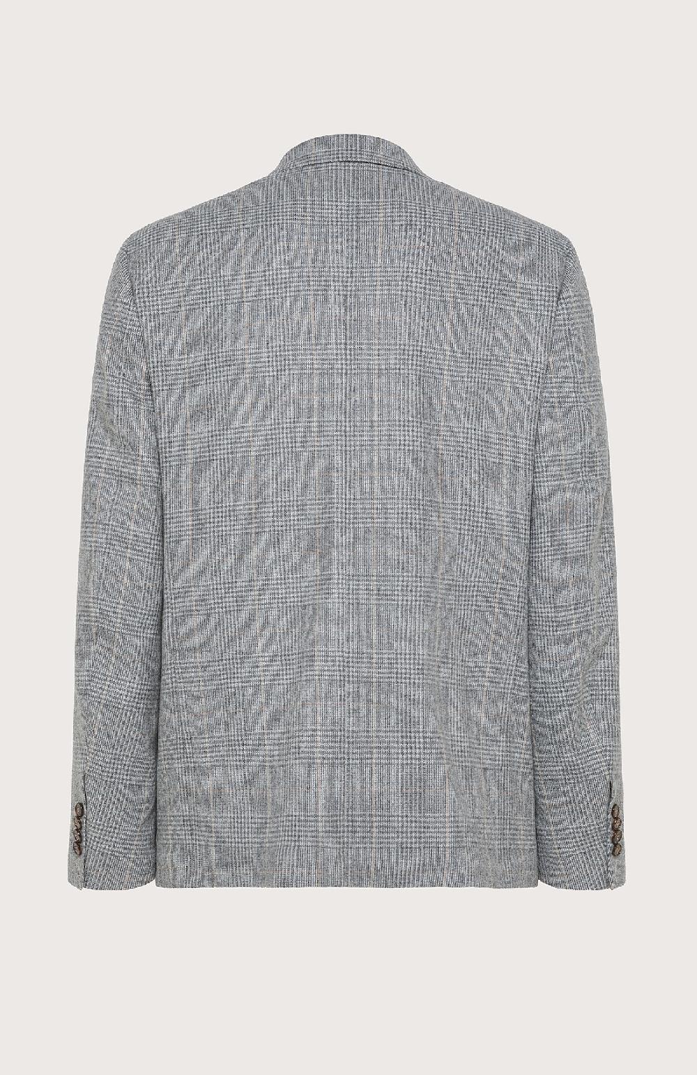 Seventy Giacca monopetto in galles finestrato - Col. Grigio Novità