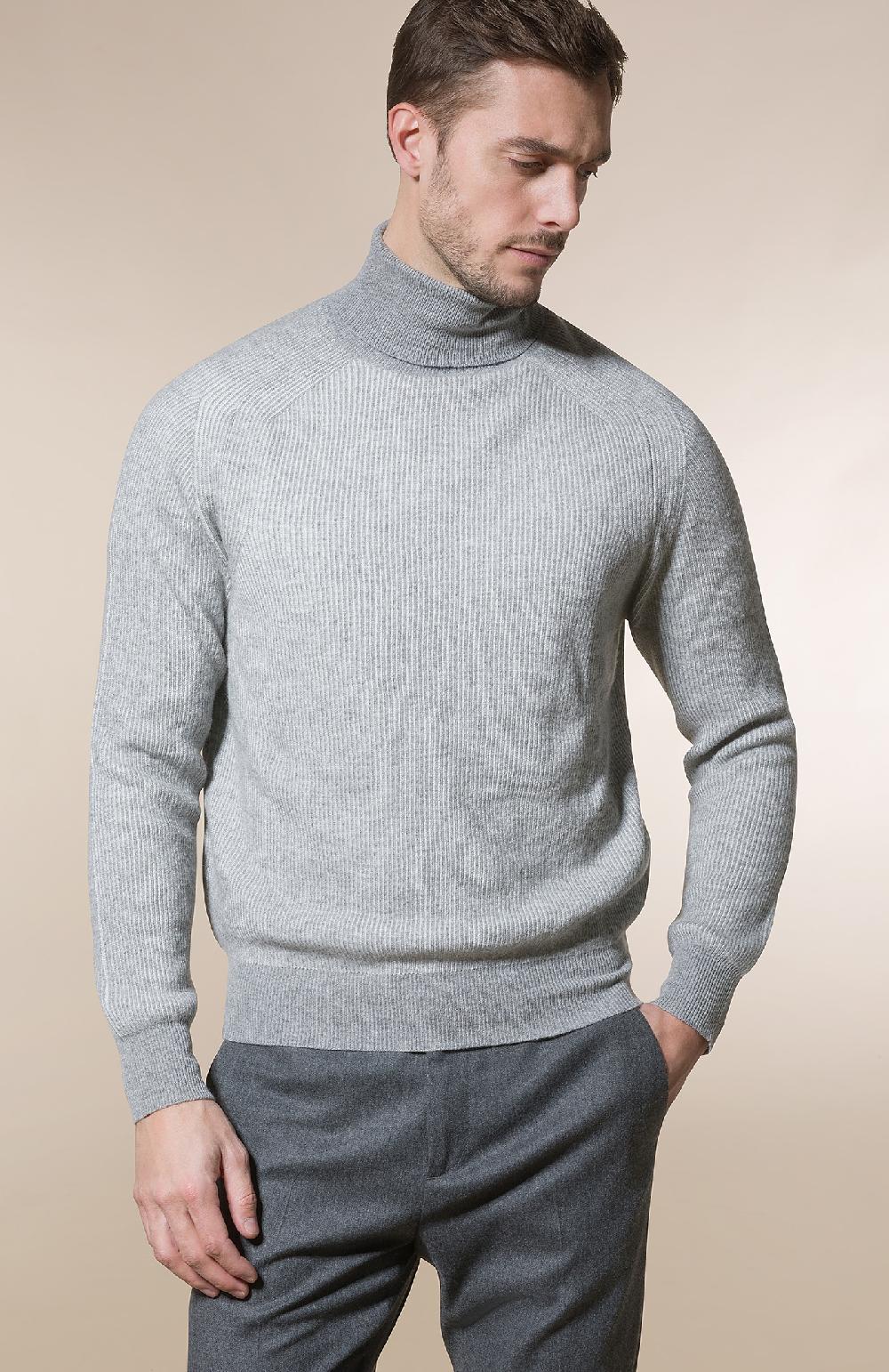 Seventy Pantalone chino in flanella cardata mono-stretch - Col. Grigio Sconto