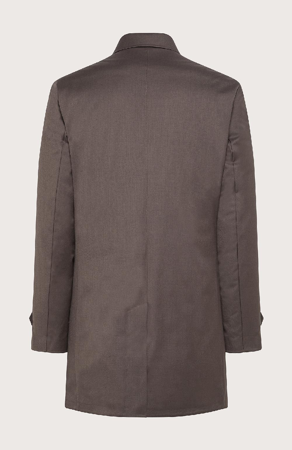 Seventy Capospalla imbottito piuma in tessuto waterproof - Col. Marrone Outlet