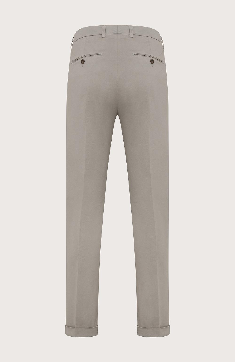 Seventy Pantalone chino in gabardina stretch - Col. Neutro Moda