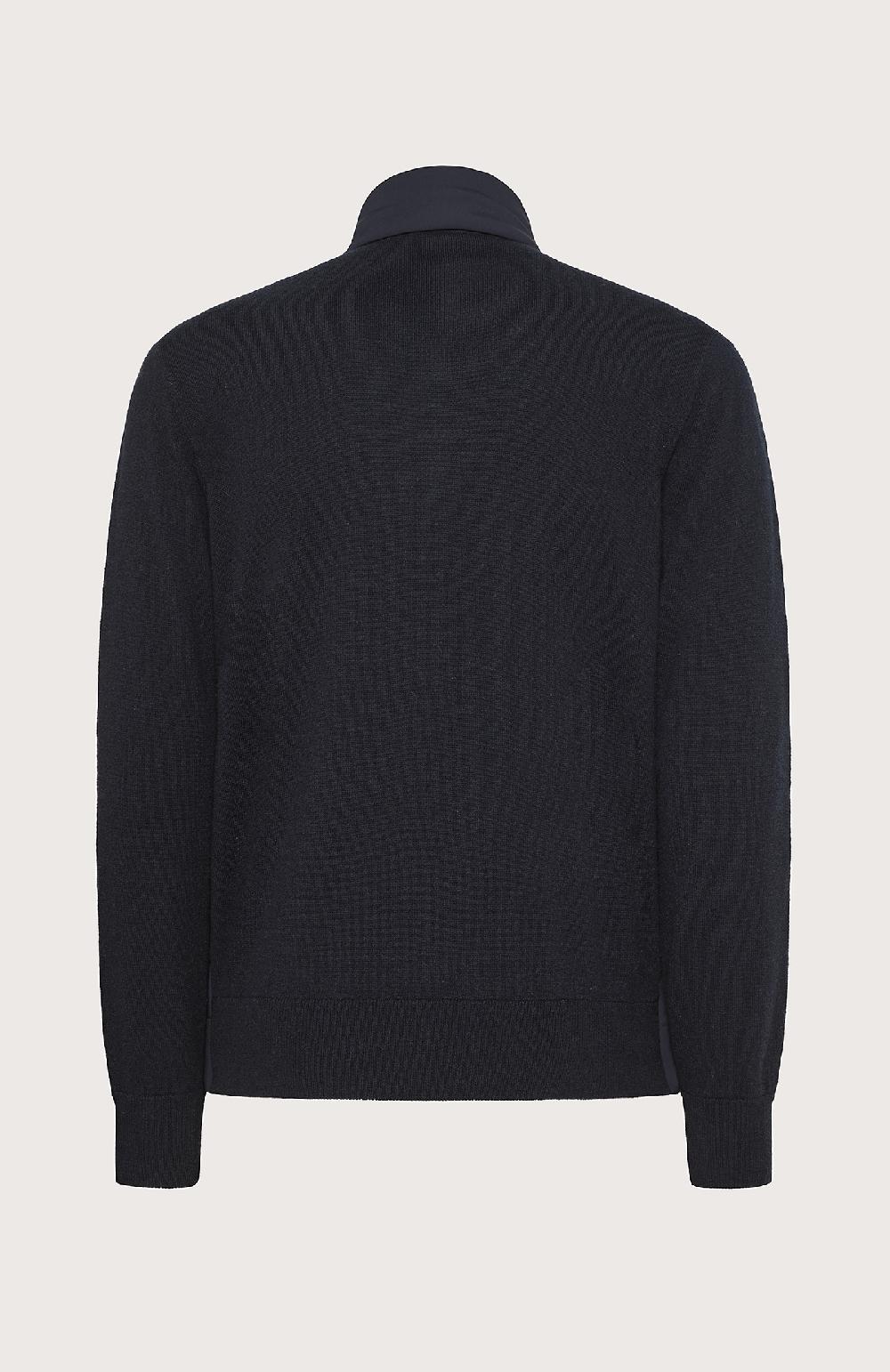 Seventy Giubbino tricot con davanti imbottito - Col. Blu Nuovo