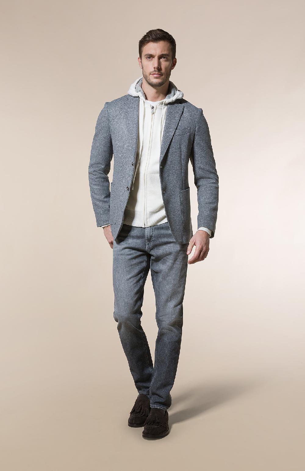 Seventy Pantalone cinque tasche in black denim washed - Col. Nero Promozione