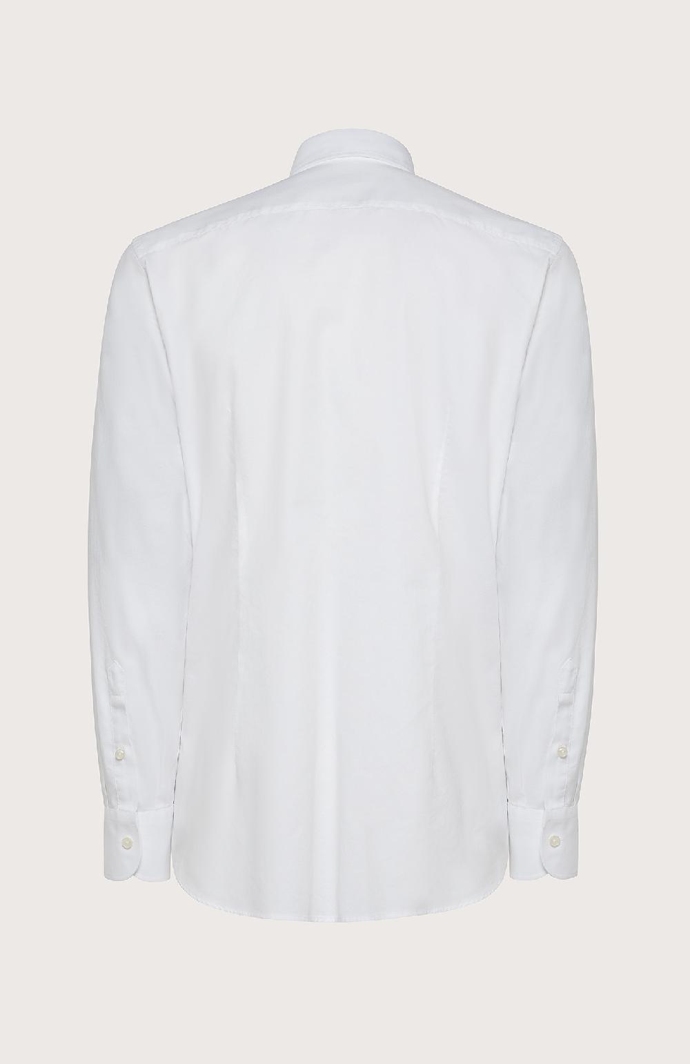 Seventy Camicia regular fit realizzata in oxford ritorto tinto filo - Col. Neutro Fino Al -60%