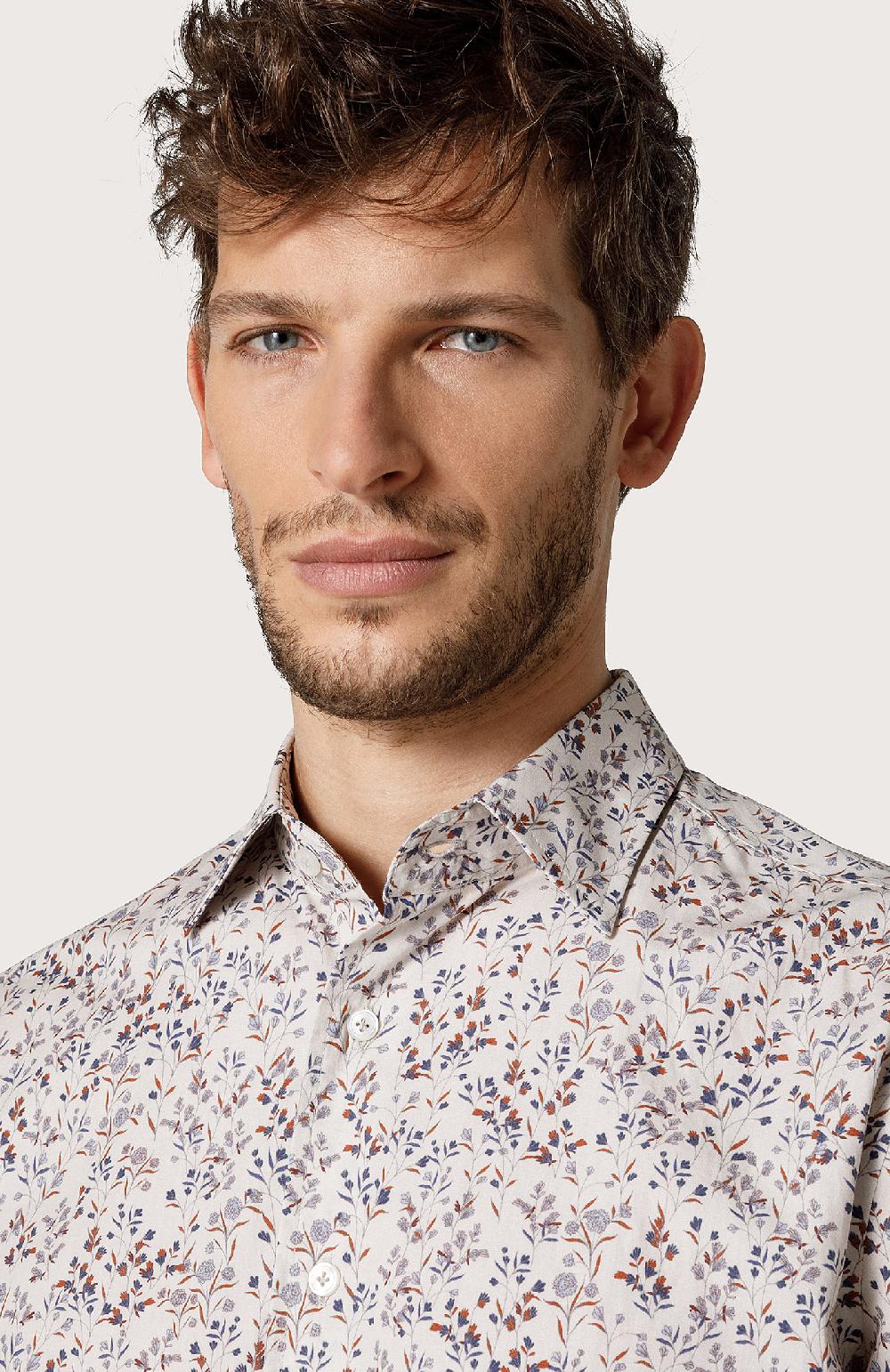 Seventy Camicia stampata - Col. Bianco Prezzo Ridotto