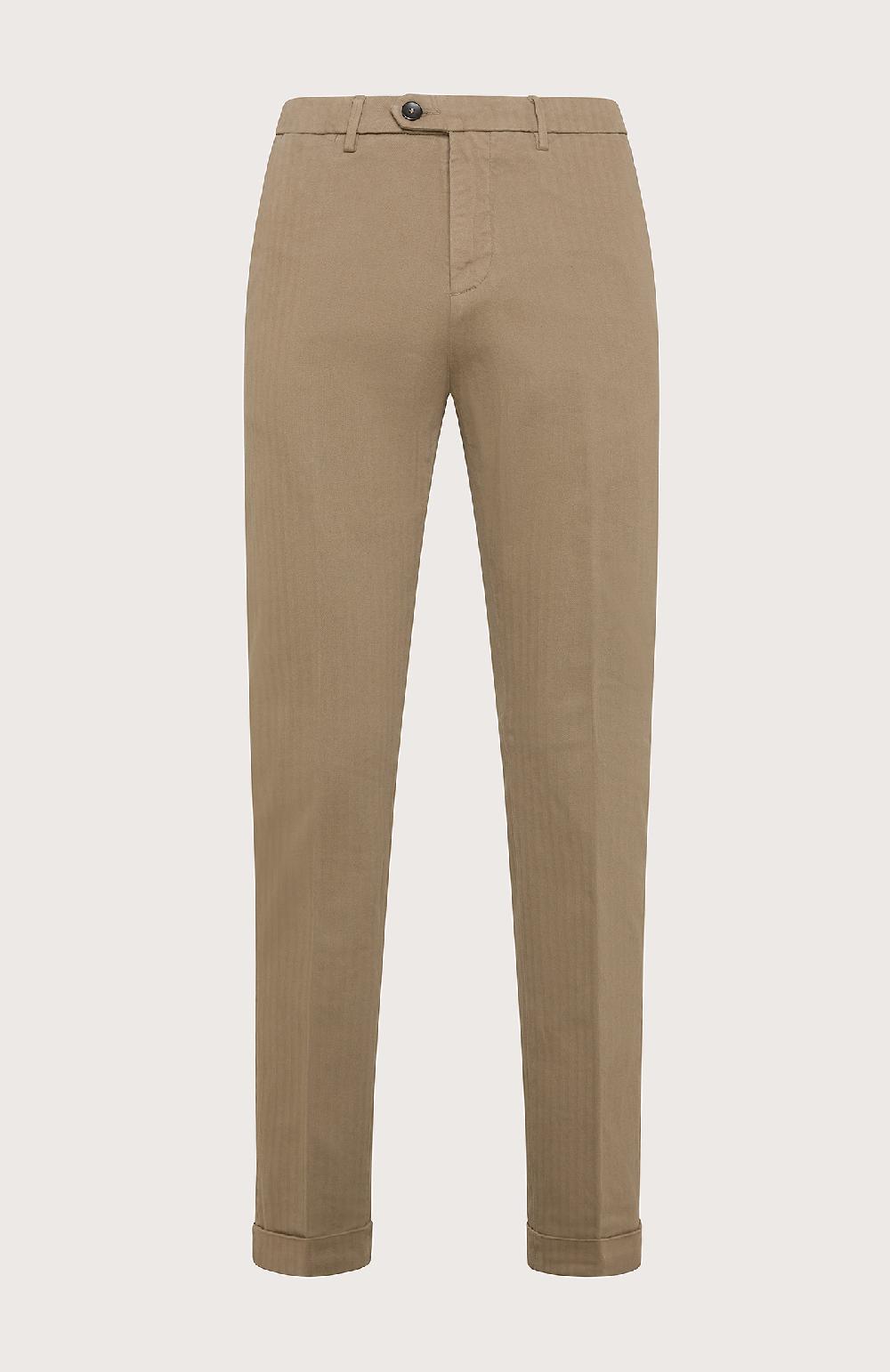Seventy Pantalone chino con disegno resca - Col. Neutro Convenienza