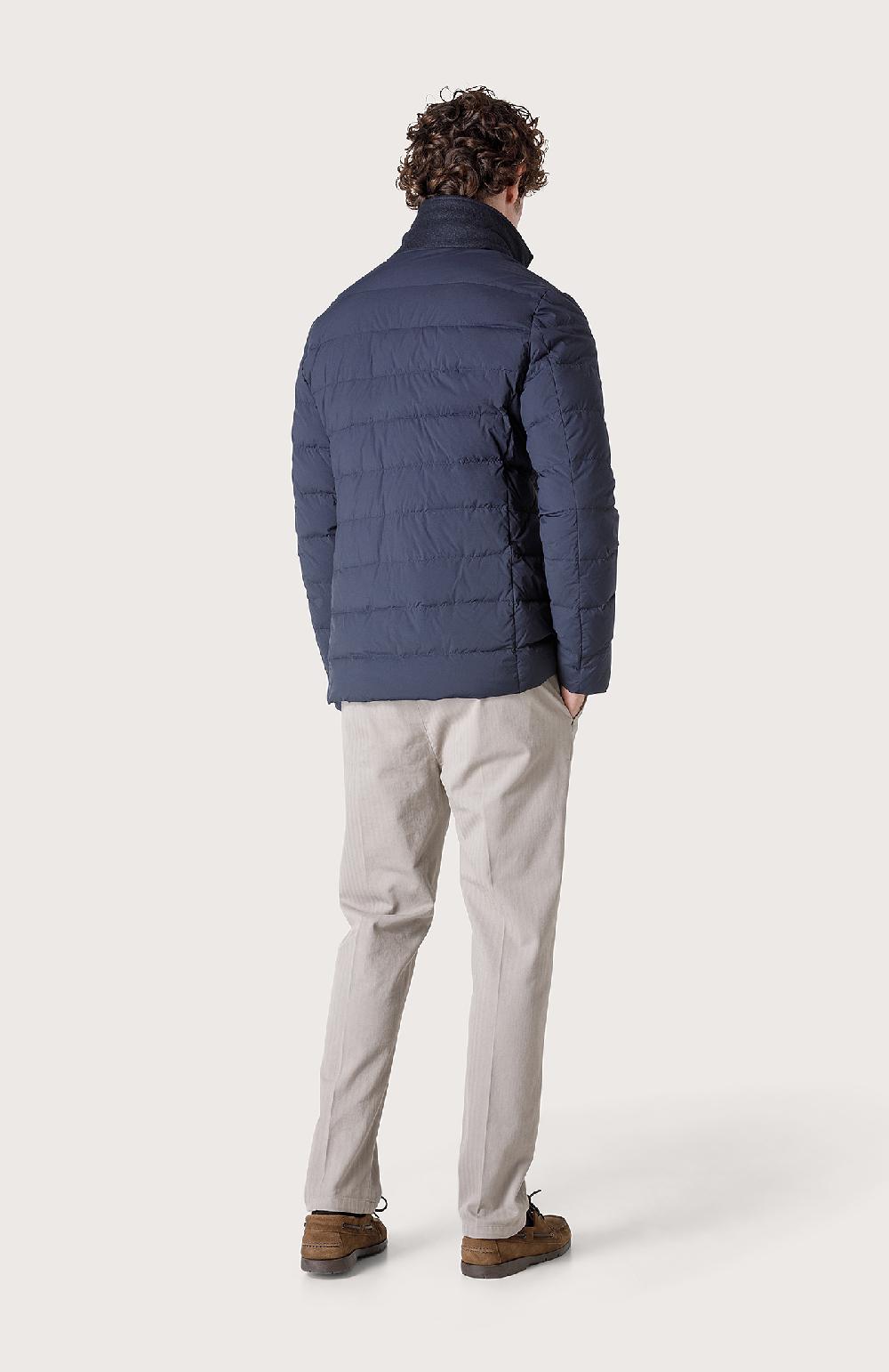Seventy Giubbotto imbottito con stacchino - Col. Blu Economico