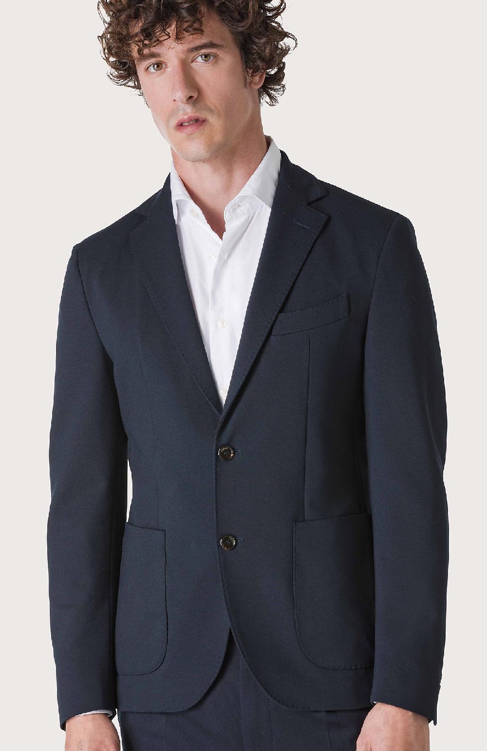Seventy Giacca monopetto stretch - Col. Blu Moda
