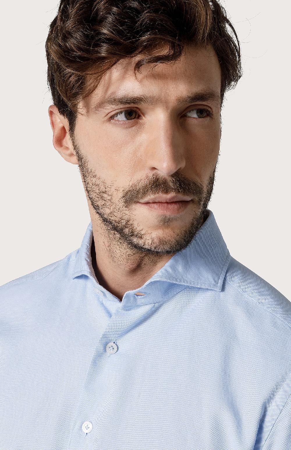 Seventy Camicia in oxford - Col. Blu Qualità