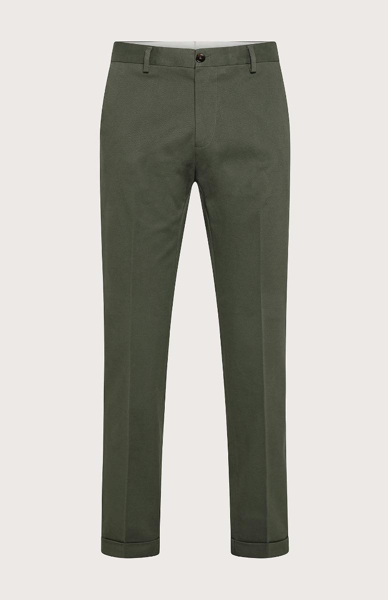 Seventy Pantalone chino stretch - Col. Verde Offerta San Valentino