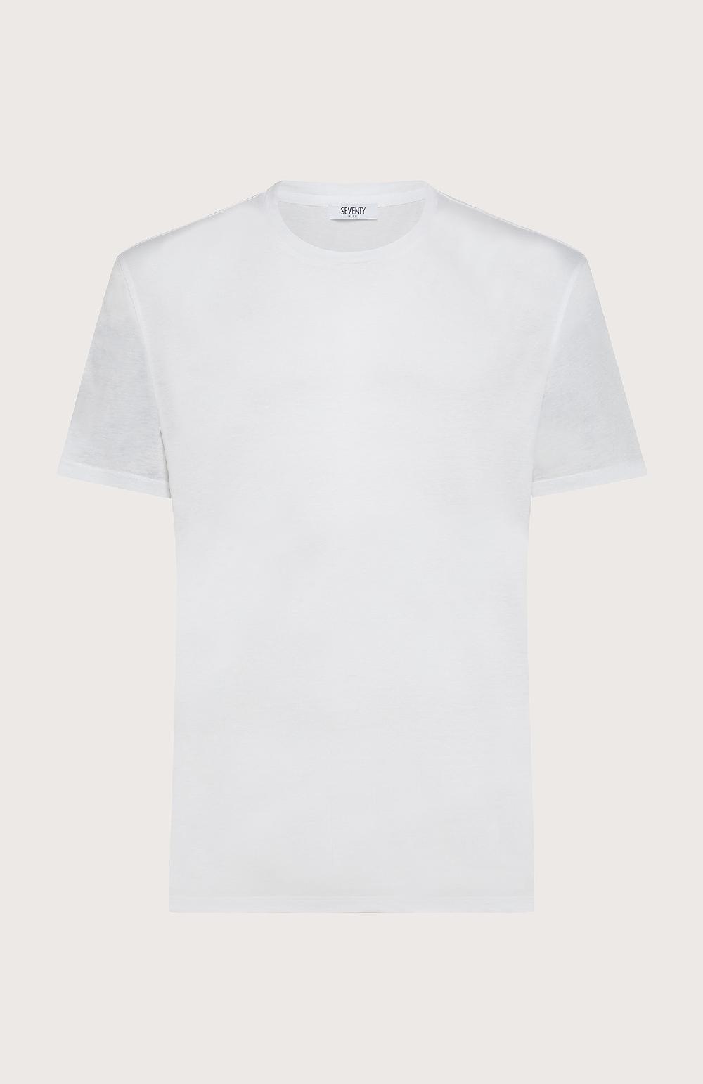 Seventy T-shirt girocollo mezza manica - Col. Bianco Promozione Limitata