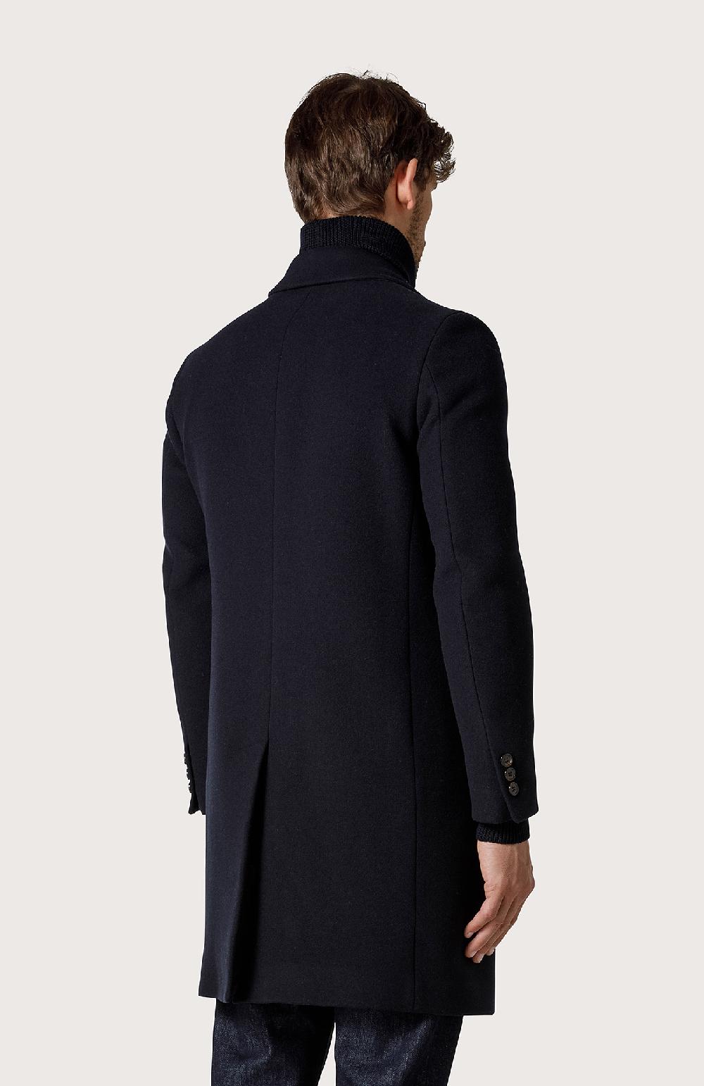 Seventy Cappotto monopetto - Col. Blu In Vendita