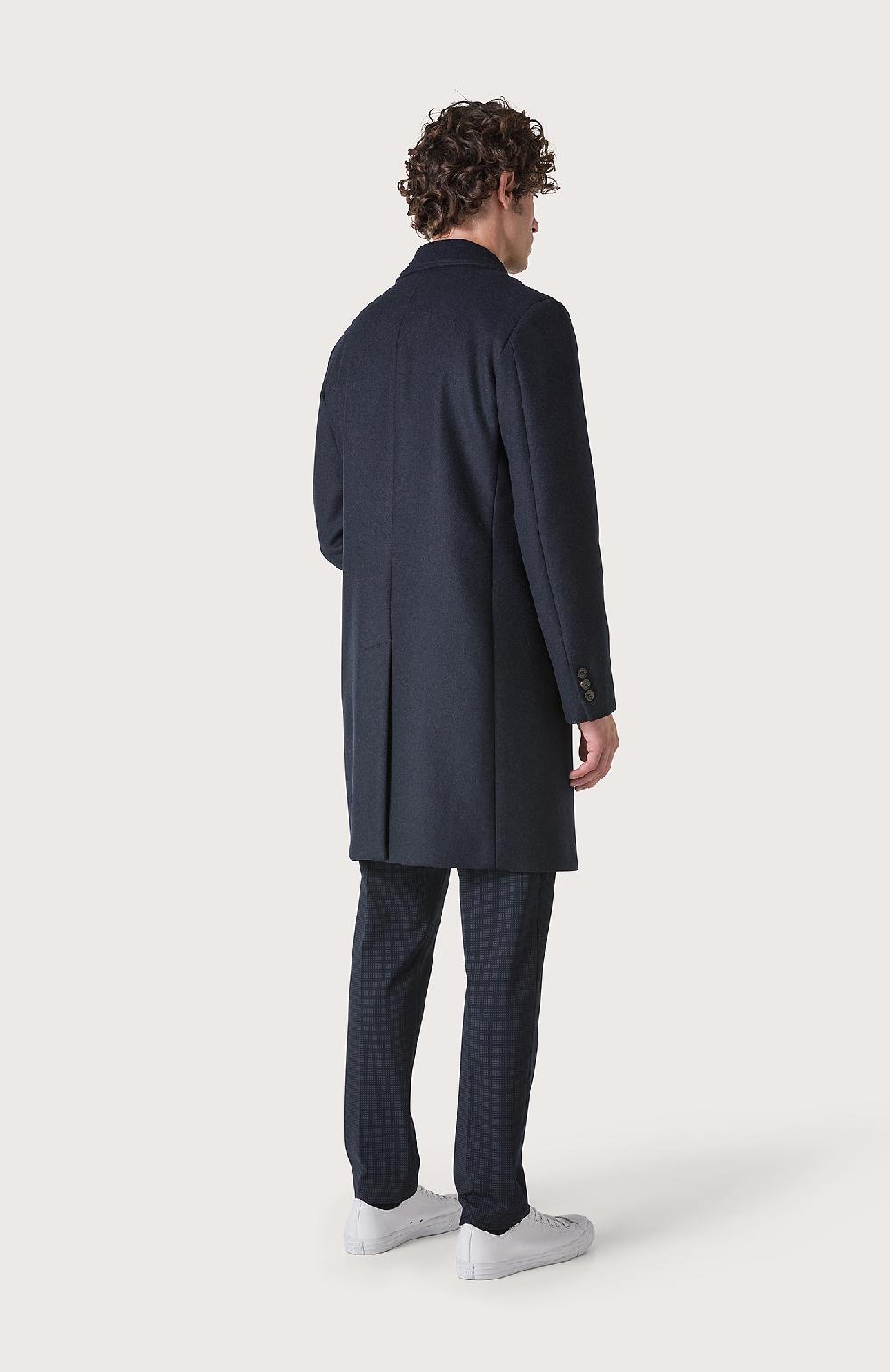 Seventy Cappotto foderato a 3 bottoni - Col. Blu Saldi