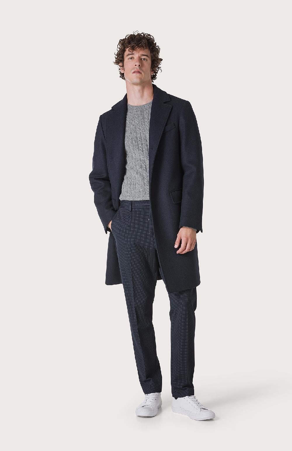 Seventy Cappotto foderato a 3 bottoni - Col. Blu Saldi