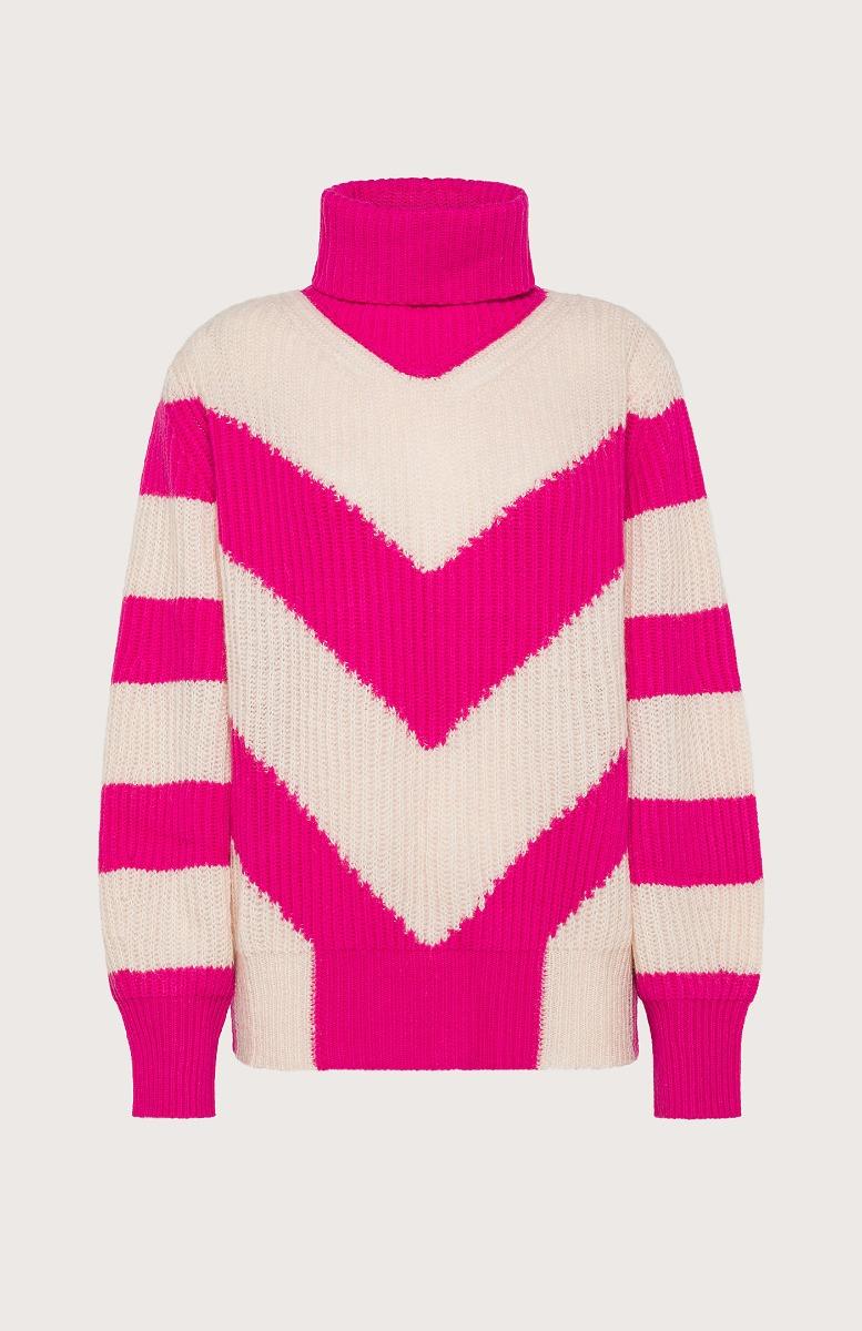 Seventy Dolcevita con intarsio bicolore - Col. Rosa 2025