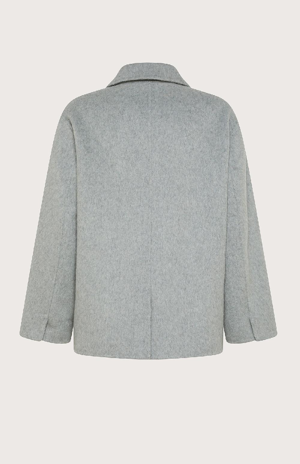 Seventy Cappotto corto con manica ampia - Col. Grigio In Linea