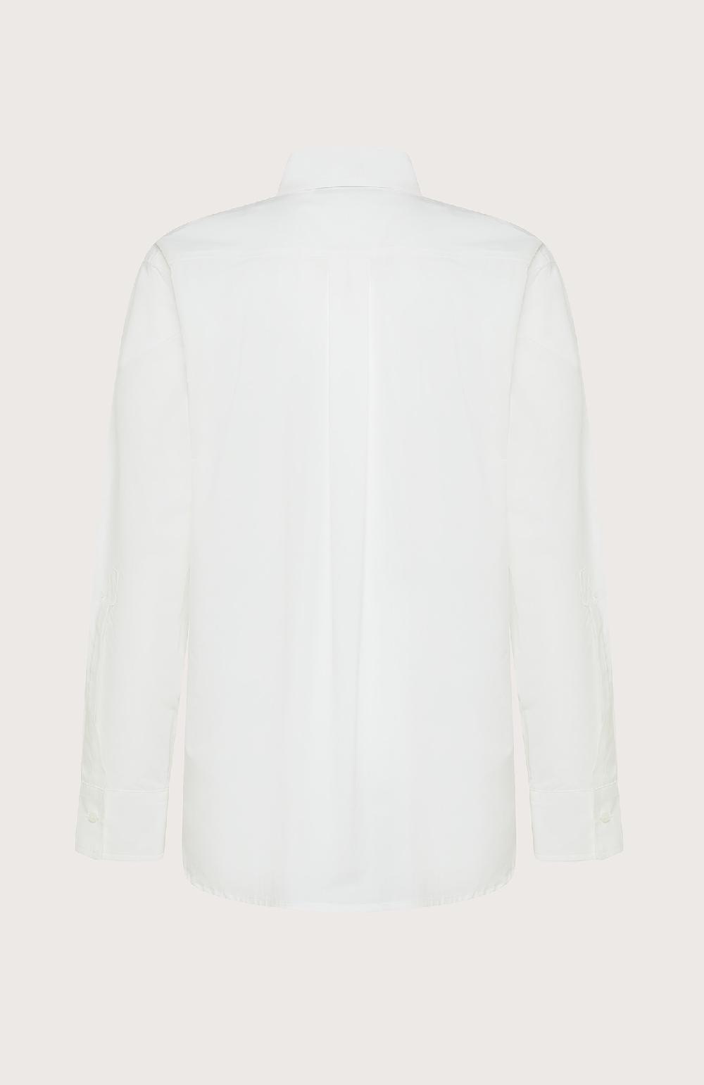 Seventy Camicia smoking in popleine di cotone - Col. Neutro Qualità