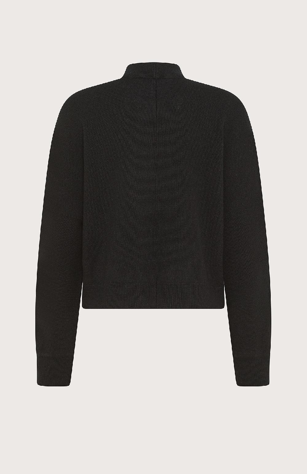 Seventy Maglioncino con collo a lupetto e zip - Col. Nero Outlet
