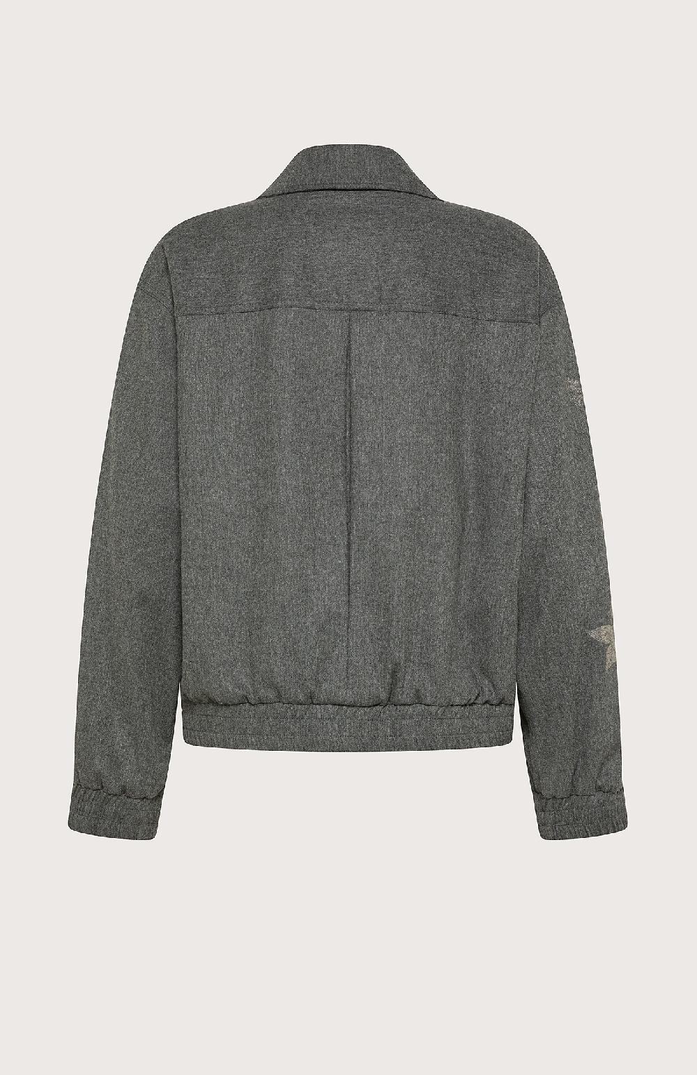 Seventy Giacchetta con zip in flanella - Col. Grigio Spedizione Gratuita