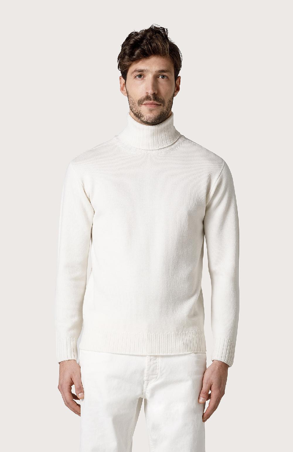 Seventy Maglia dolcevita seamless - Col. Bianco Fino Al -60%