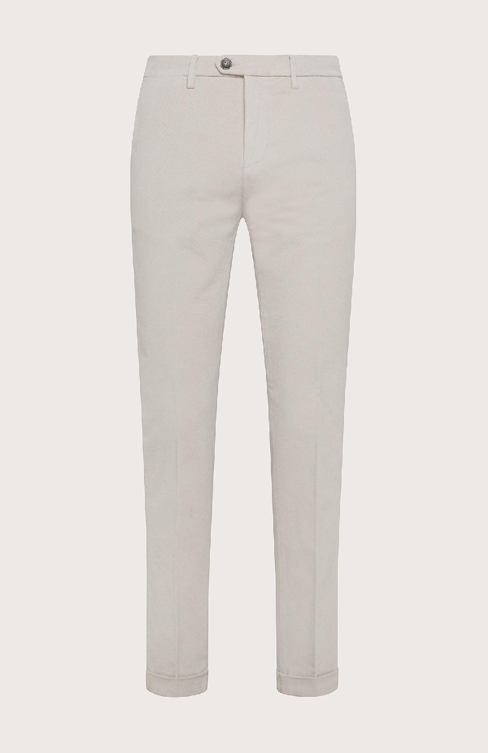 Seventy Pantalone chino design diagonale - Col. Bianco Sottocosto